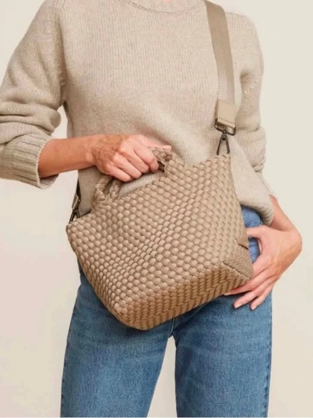 Naghedi small tote in cashmere